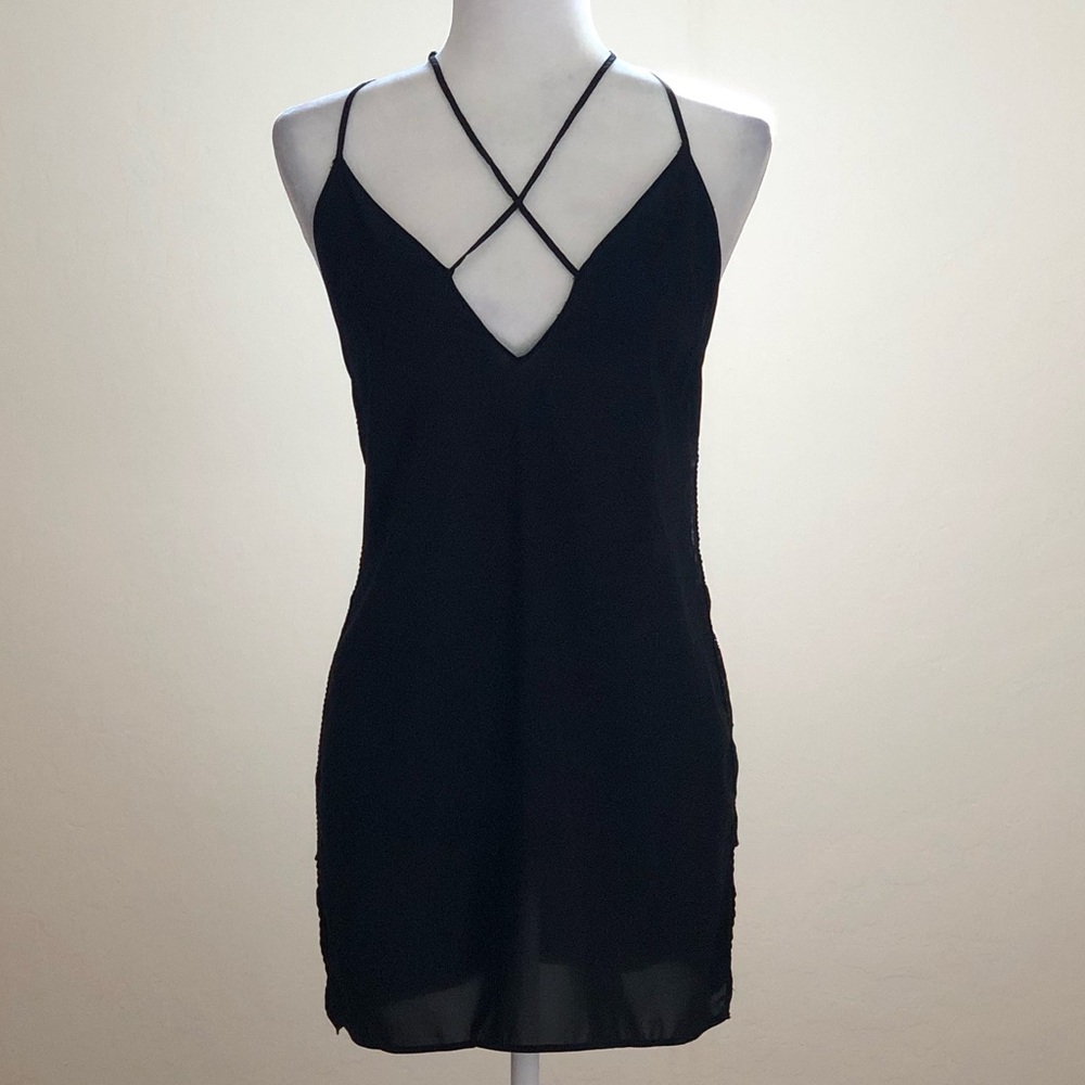 Victoria Secret Black Lace Slip